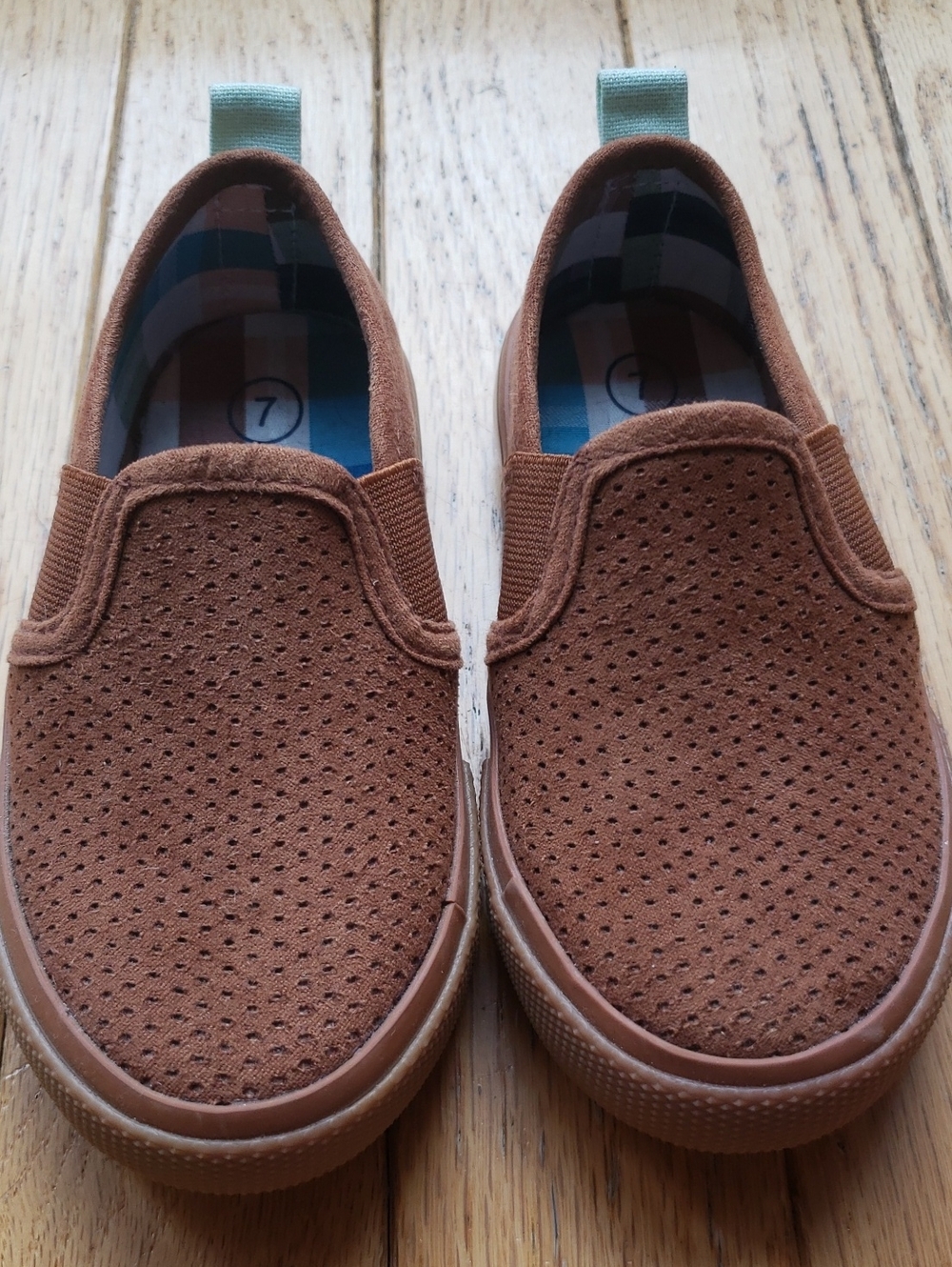 Cat & Jack Brown Slip-On Loafers